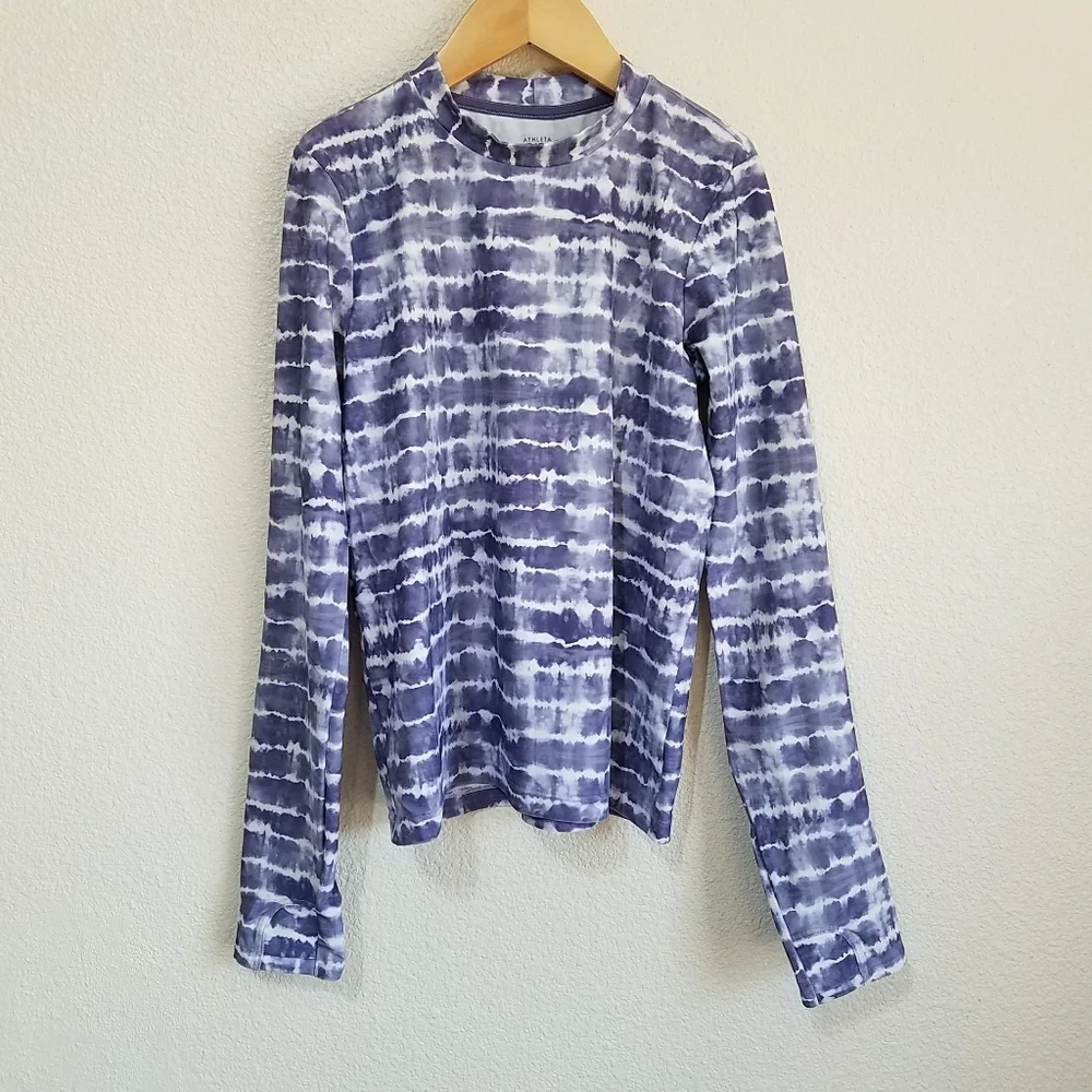 Athleta Girl Tropics Tie Dye Rashguard